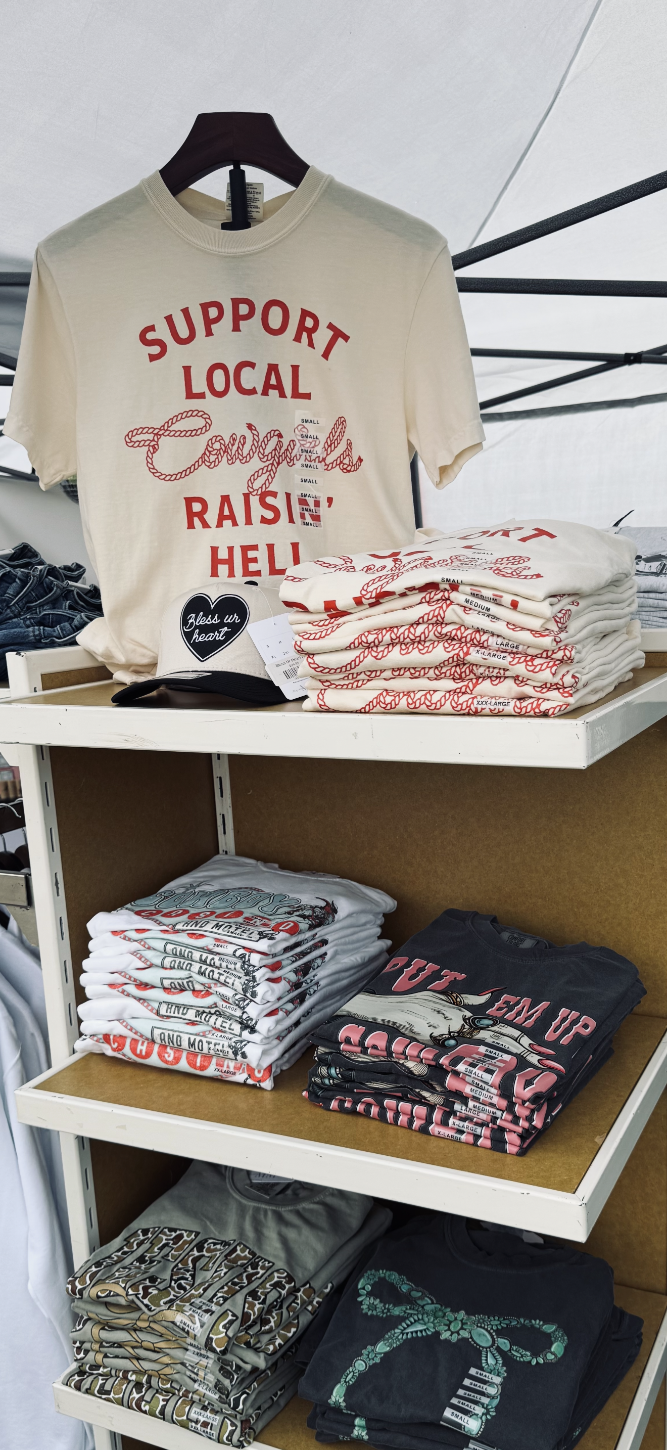 Support Your Local Cowgirl Tee