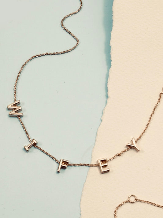WIFEY/MAMA Necklace
