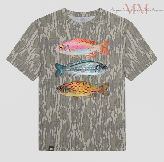 PRE-ORDER Bottomland camo Tee