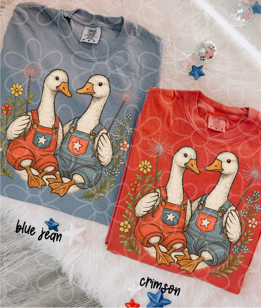 Geese Sparklers  Tee