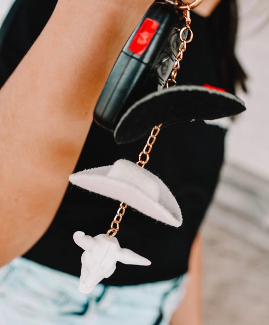 Cowboy Hat Keychain