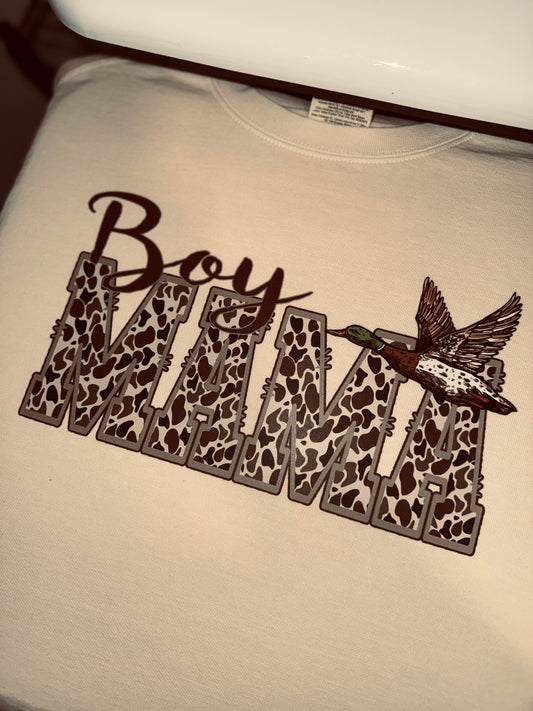 Boy Mama crewneck