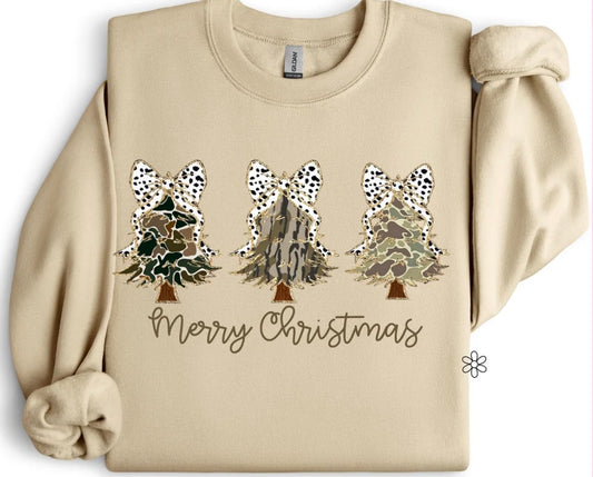 Camo Christmas sweatshirt