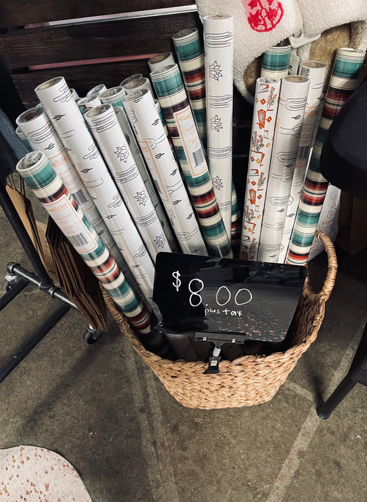 Western Wrapping Paper