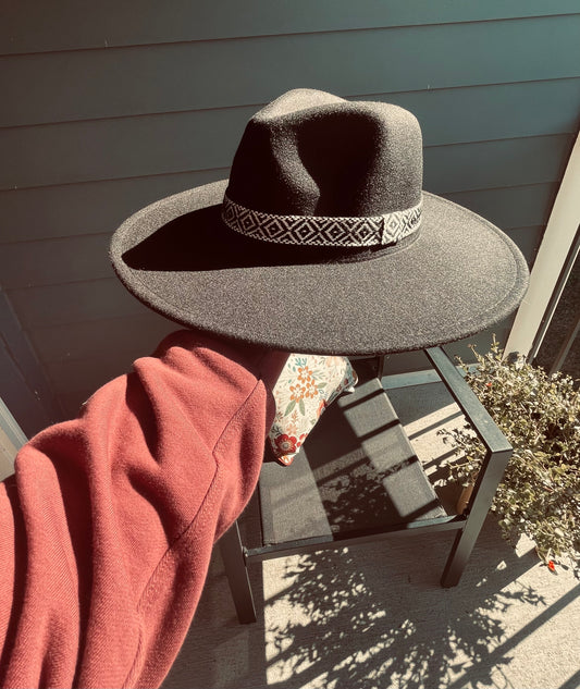 Wide Brim Hat