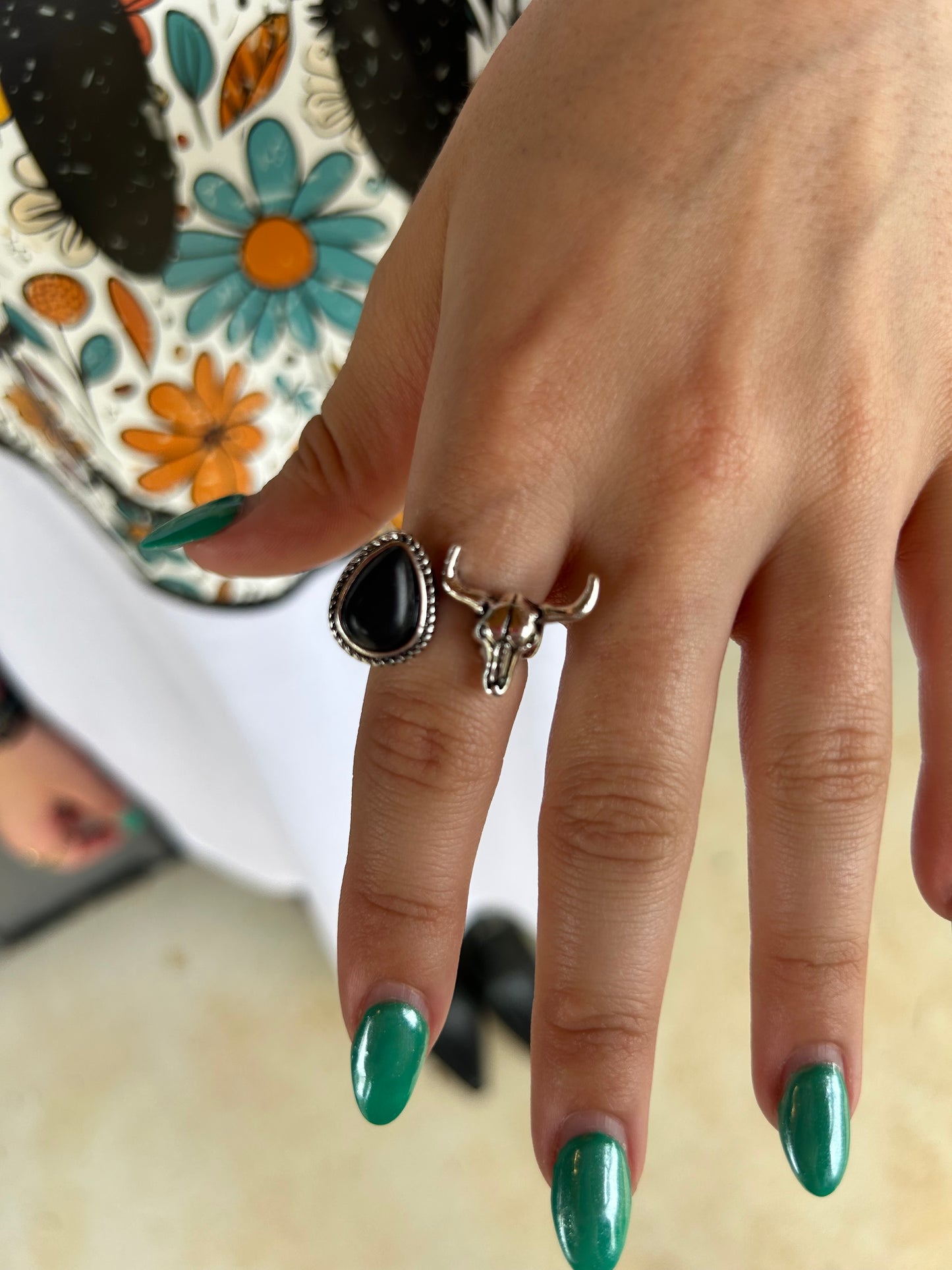 Longhorn Cuff Ring