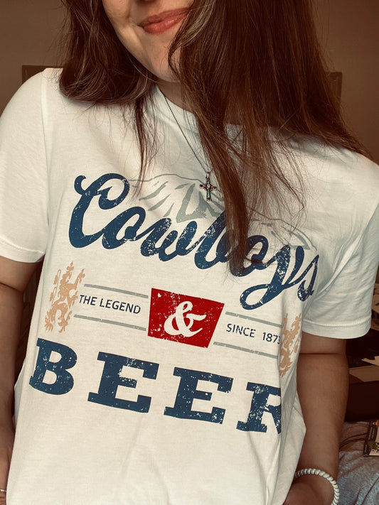 Cowboys & Beer T-Shirt