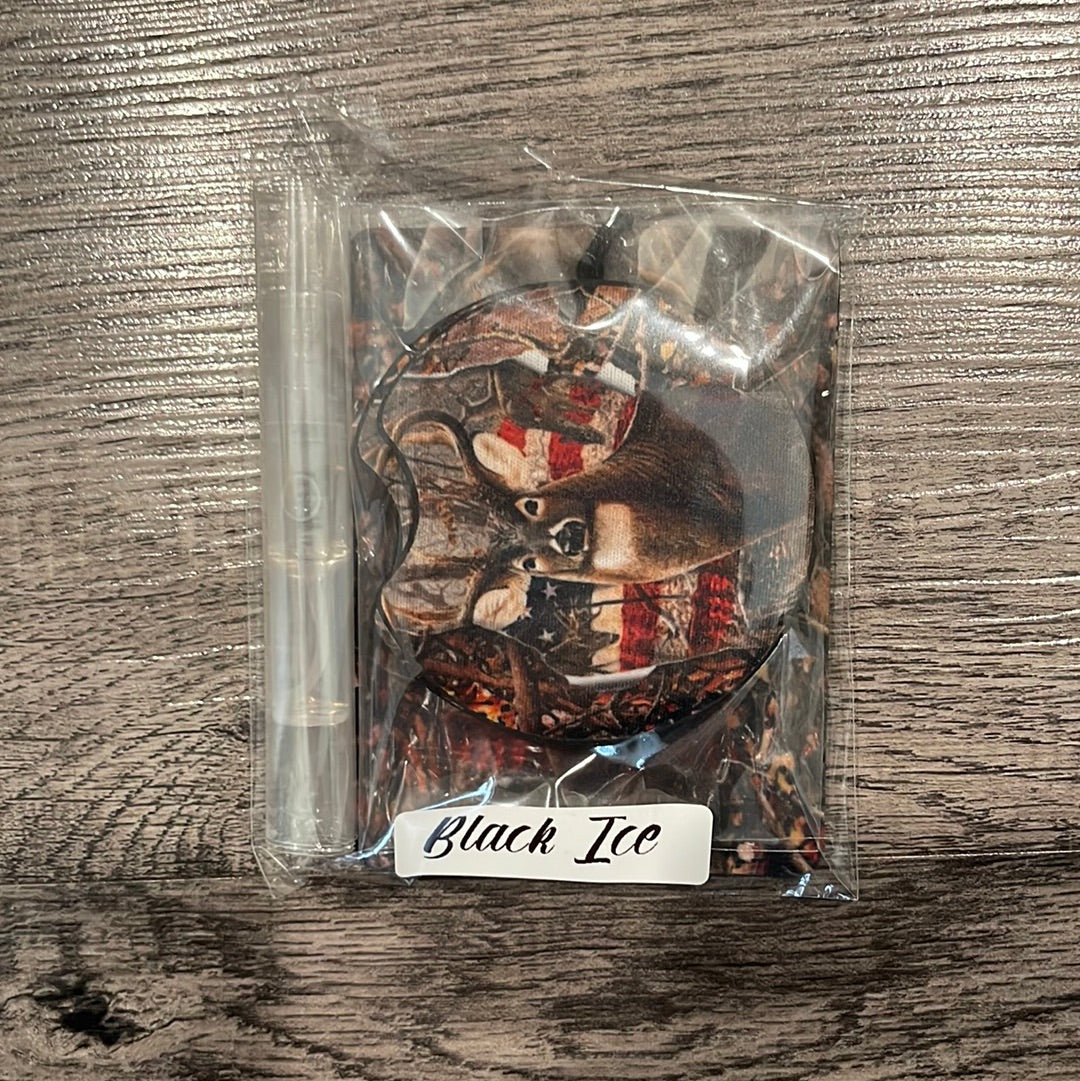 Car Freshener & Coaster Set