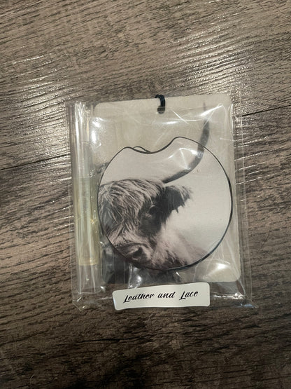 Car Freshener & Coaster Set