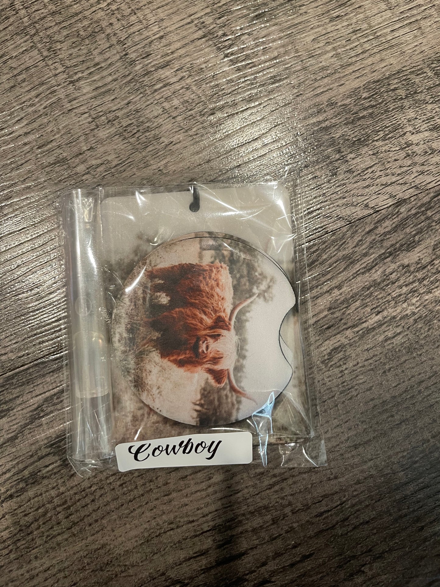Car Freshener & Coaster Set