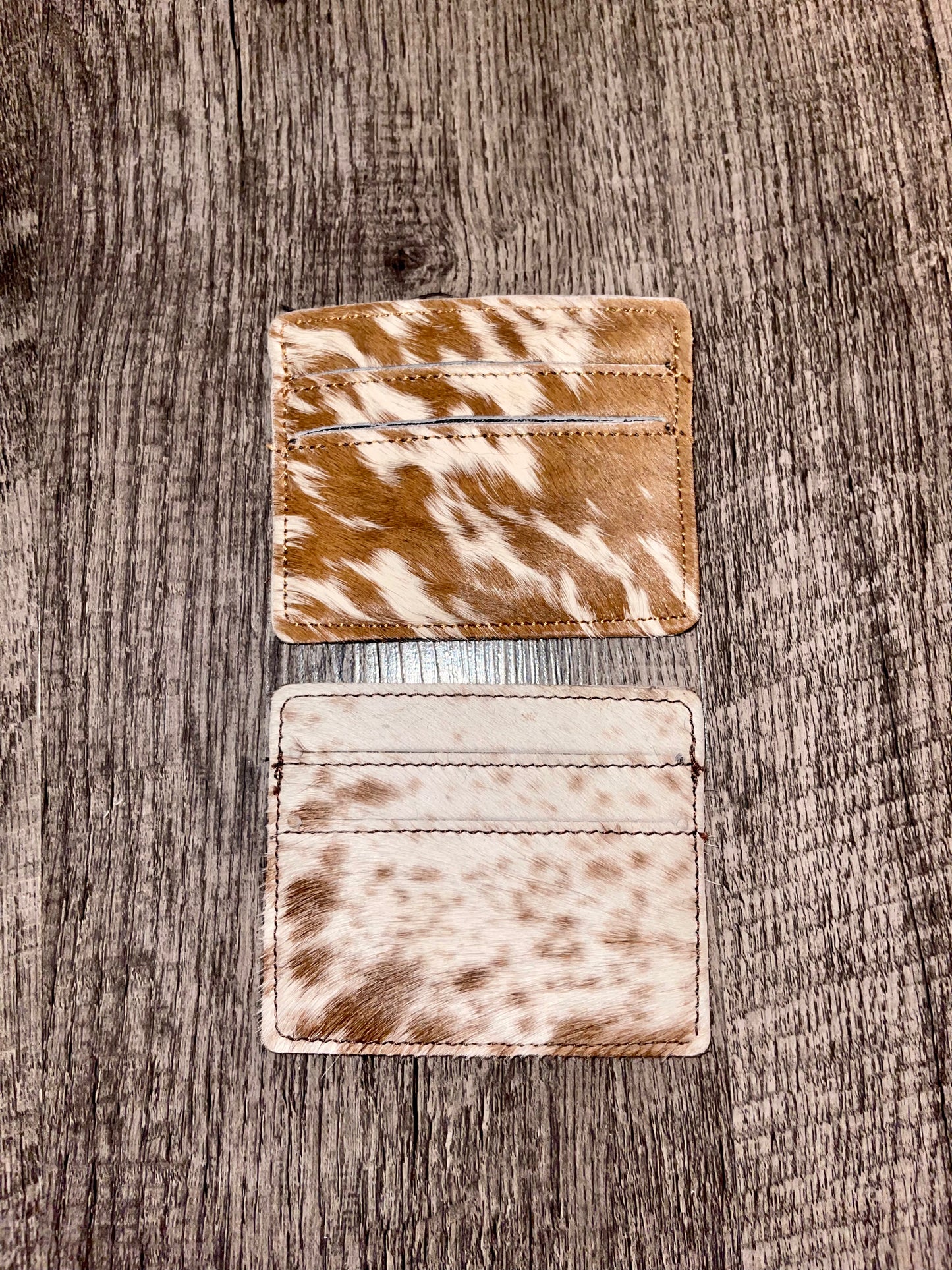 Cowhide Credit Card Wallet