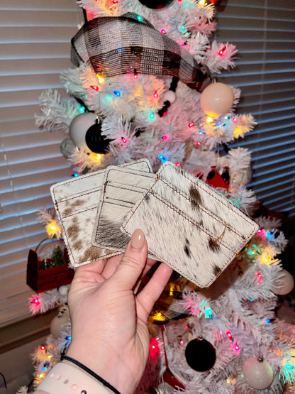 Cowhide Credit Card Wallet