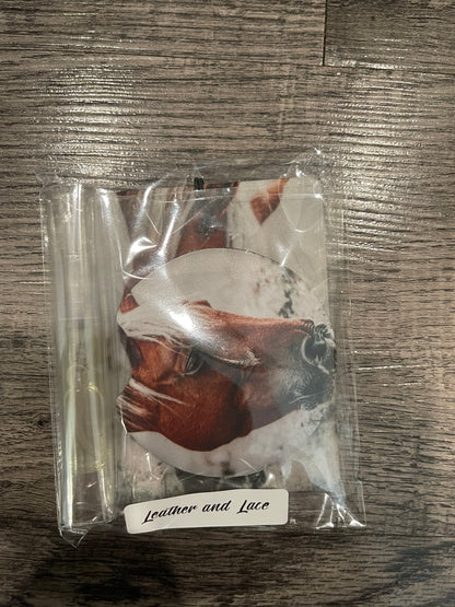 Car Freshener & Coaster Set