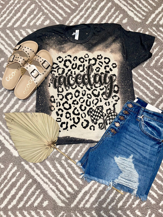Leopard Raceday Tee