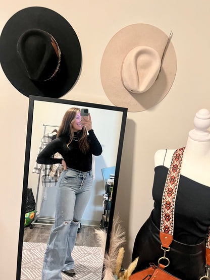 Mock Neck Bodysuit