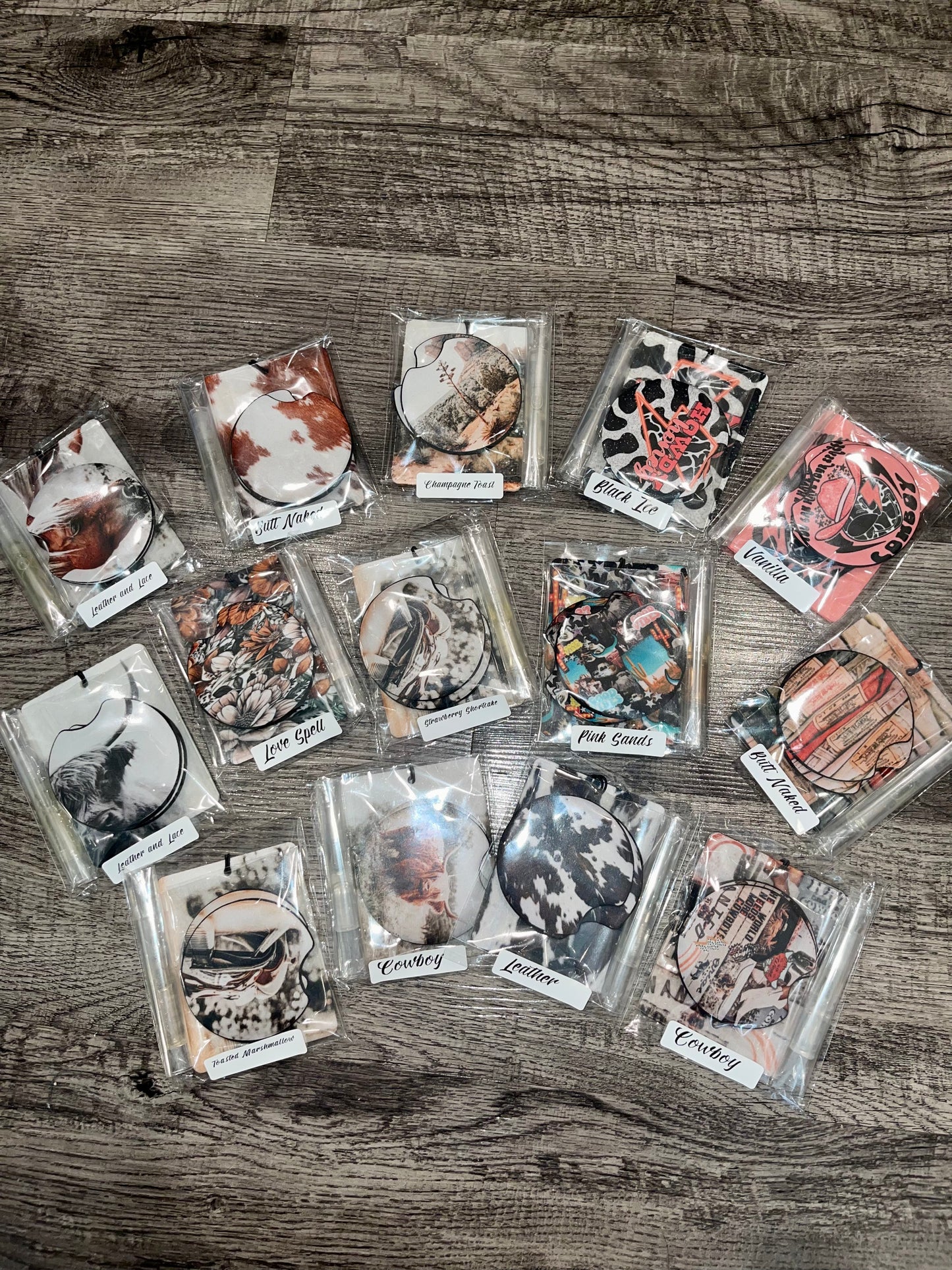 Car Freshener & Coaster Set